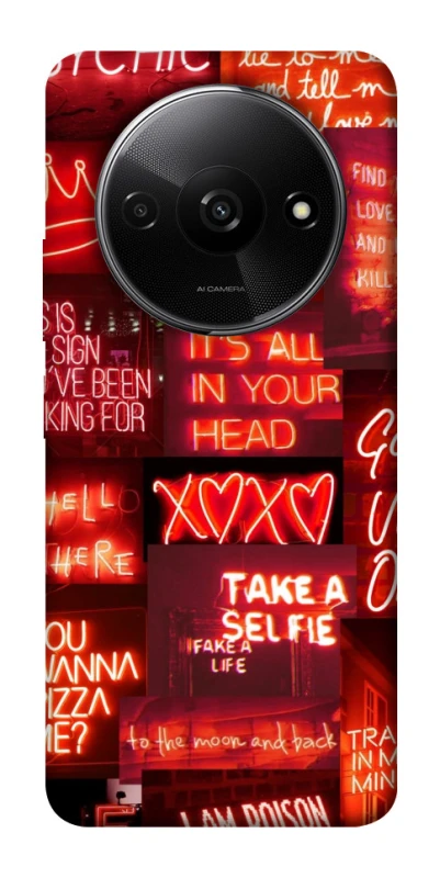 Чохол на Xiaomi Redmi A3 Love collage ver.7 фото 1 з 1