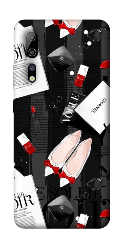 Чехол на ZTE Axon 10 Pro Fashion collage ver.4 фото 1 из 1