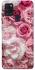 Чохол на Samsung Galaxy A21s Рожеві Квіти фото 1 з 1