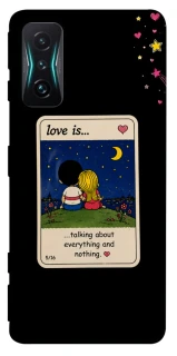 Чохол на Xiaomi Redmi K50 Gaming Love is ver.6 фото 1 з 1