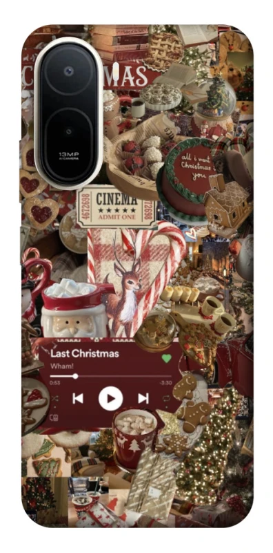 Чехол на Xiaomi Redmi A7 Pro 4G Christmas spirit ver.4 фото 2 из 2