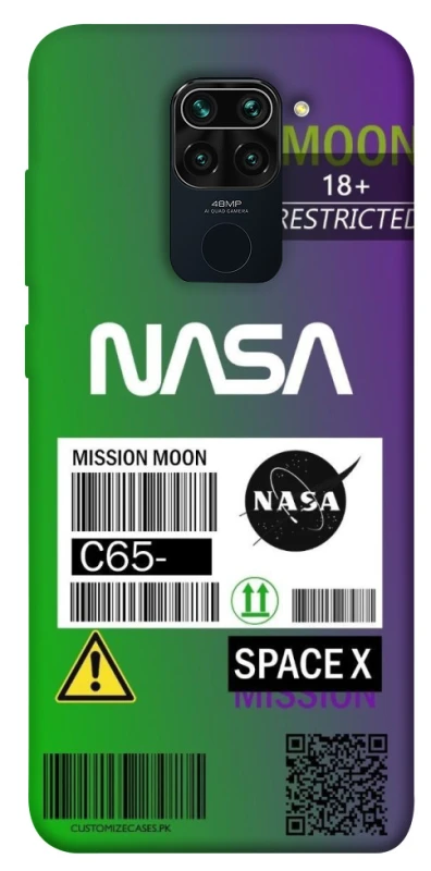 Чохол на Xiaomi Redmi Note 9 / Redmi 10X NASA ver.2 фото 1 з 1