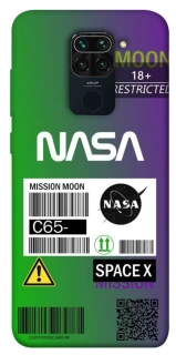 Чохол на Xiaomi Redmi Note 9 / Redmi 10X NASA ver.2 фото 1 з 1
