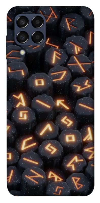 Чехол на Samsung Galaxy M33 5G Огненые руны фото 1 из 1