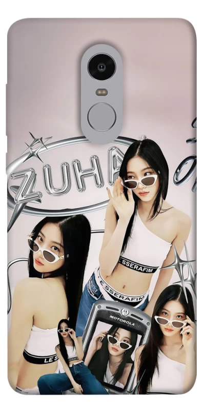 Чехол на Xiaomi Redmi Note 4X / Note 4 (Snapdragon) Kazuha v2 - LE SSERAFIM фото 1 из 1