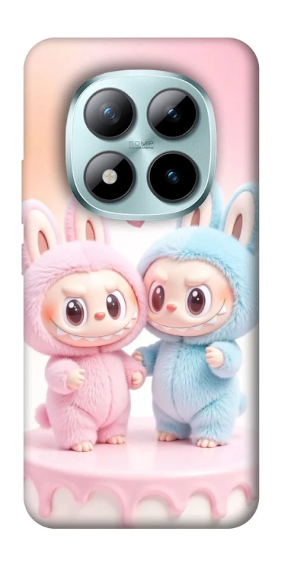 Чохол на Xiaomi Redmi Note 15 Pro+ 5G Labubu Twins фото 1 з 1