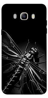 Чохол на Samsung J710F Galaxy J7 (2016) Black dragonfly фото 1 з 1