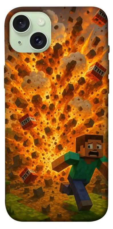 Чохол на Apple iPhone 15 Plus (6.7") Minecraft v7 фото 1 з 1