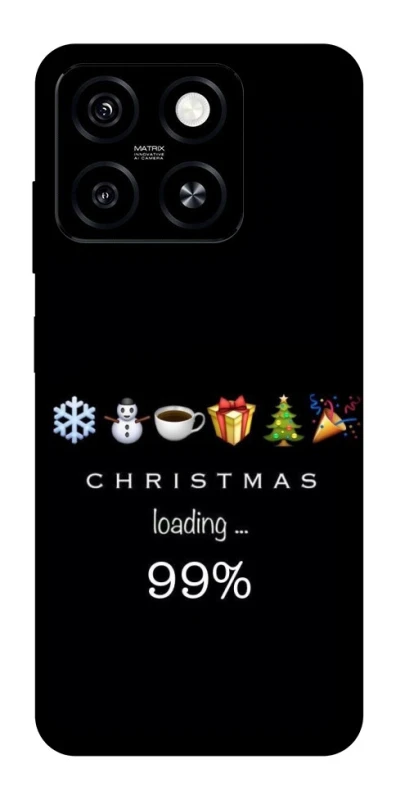 Чехол на ZTE Blade A55 4G Christmas Loading фото 1 из 1
