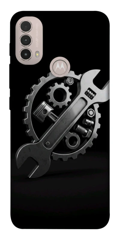 Чохол на Motorola Moto E40 Mechanic v2 фото 1 з 1