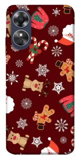 Чохол на Oppo A17 Новорічний v6 фото 1 з 1