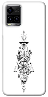 Чехол на Vivo Y21 / Y33s Tattoo ver.7 фото 1 из 1