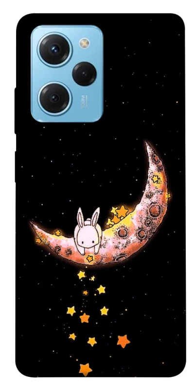 Чохол на Xiaomi Poco X5 Pro 5G Moon rabbit фото 1 з 1