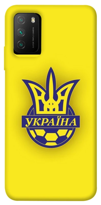 Чехол на Xiaomi Poco M3 UA-Football ver.7 фото 1 из 1