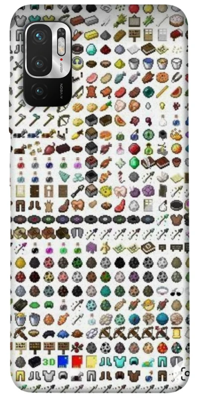 Чохол на Xiaomi Poco M3 Pro 4G / 5G Minecraft v2 фото 1 з 1