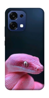 Чехол на Oppo A6 Pro 4G/5G Розовая Змея фото 1 из 2