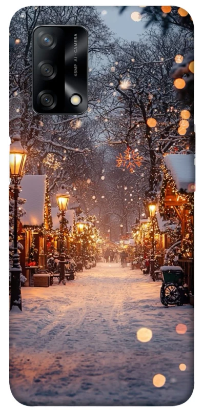 Чохол на Oppo A74 4G Новорічний v50 фото 1 з 1