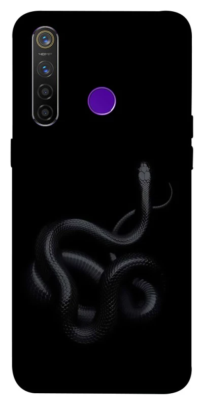 Чохол на Realme 5 Pro Black snake фото 1 з 1