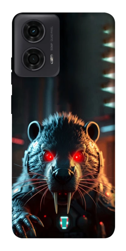 Чохол на Motorola Moto G04 Cyber ​​beaver фото 1 з 1