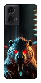 Чехол на Motorola Moto G04 Cyber ​​beaver фото 1 из 1