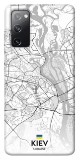 Чохол на Samsung Galaxy S20 FE Kiev white map фото 1 з 1