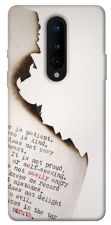 Чохол на OnePlus 8 Вірші фото 1 з 1