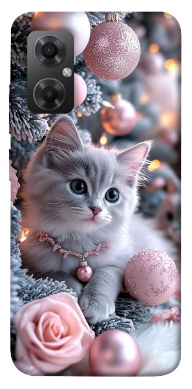 Чохол на Xiaomi Redmi Note 11R Christmas Kitty фото 1 з 1