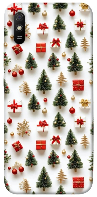 Чохол на Xiaomi Redmi 9A Christmas spirit ver.8 фото 1 з 1