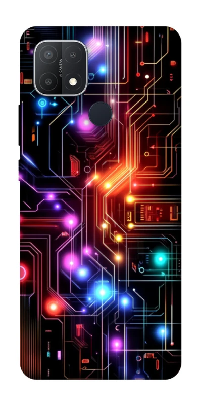 Чехол на Oppo A15s / A15 CyberPhone v7 фото 1 из 1