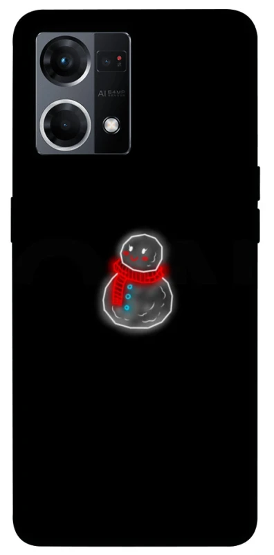 Чехол на Oppo Reno 7 4G Snowman фото 1 из 1