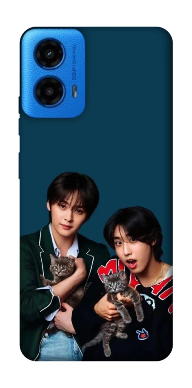 Чохол на Motorola Moto G45 Lee Know and Han - Stray Kids фото 1 з 1