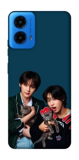 Чохол на Motorola Moto G45 Lee Know and Han - Stray Kids фото 1 з 1