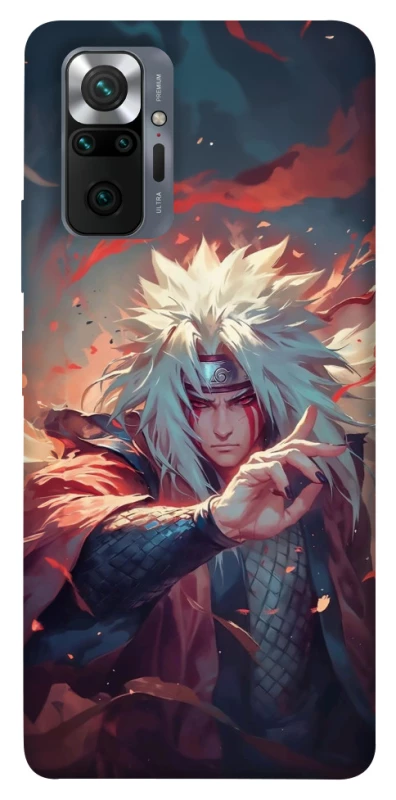 Чехол на Xiaomi Redmi Note 10 Pro Jiraiya фото 1 из 1