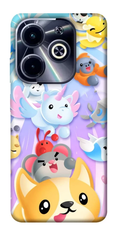 Чохол на Infinix Hot 40i Adopt Me Rainbow Pet Parade фото 1 з 1