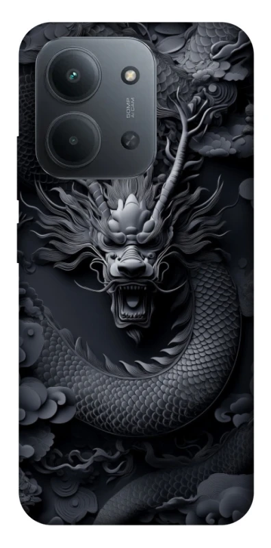 Чохол на Xiaomi Redmi 15C (Global) black dragon фото 1 з 1