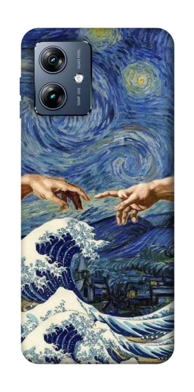 Чехол на Motorola Moto G54 Power Art collage ver.7 фото 1 из 1