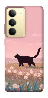 Чохол на Realme 14x cat on a field фото 1 з 1