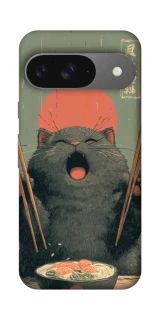 Чехол на Google Pixel 10 Hungry Cat фото 1 из 1