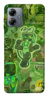 Чохол на Motorola Moto G14 Dandysworld tv green theme фото 1 з 1
