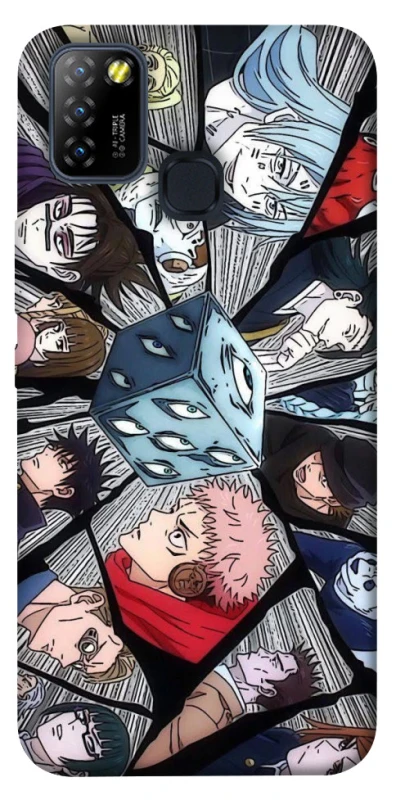 Чохол на Infinix Hot 10 Lite jujutsu kaisen v4 фото 1 з 1