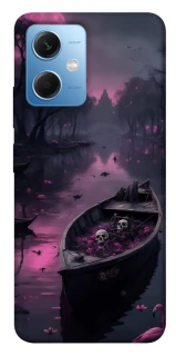 Чехол на Xiaomi Poco X5 5G Boat and flamingo фото 1 из 1