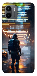 Чехол на Xiaomi Redmi A1 / A2 Cyber character фото 1 из 1