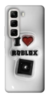 Чохол на Infinix Hot 50 4G I love Roblox фото 1 з 1