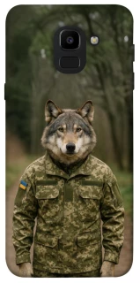 Чохол на Samsung J600F Galaxy J6 (2018) Вовк захисник фото 1 з 1