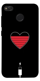 Чехол на Xiaomi Redmi 4X Charge your heart фото 1 из 1