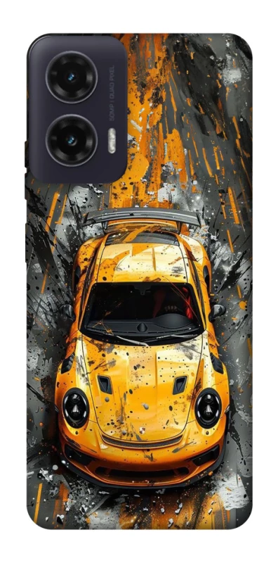 Чохол на Motorola Moto G35 Drawn Porsche фото 1 з 1