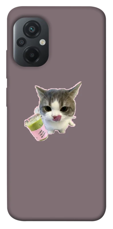 Чохол на Xiaomi Poco M5 cat matcha фото 1 з 1