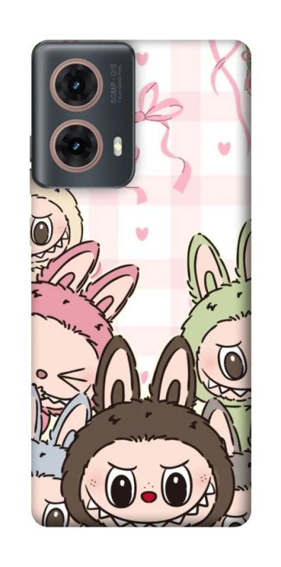 Чохол на Motorola Moto G85 All Labubu 2 фото 1 з 1