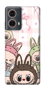 Чохол на Motorola Moto G85 All Labubu 2 фото 1 з 1