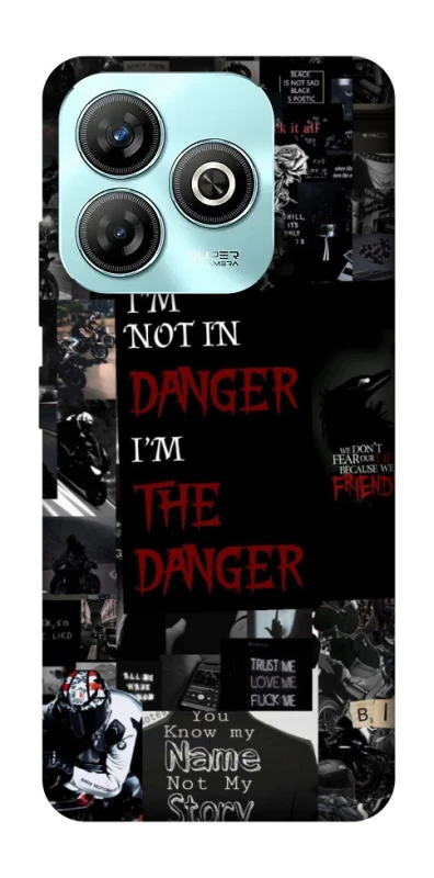 Чохол на ZTE Blade A75 4G Danger collage фото 1 з 1